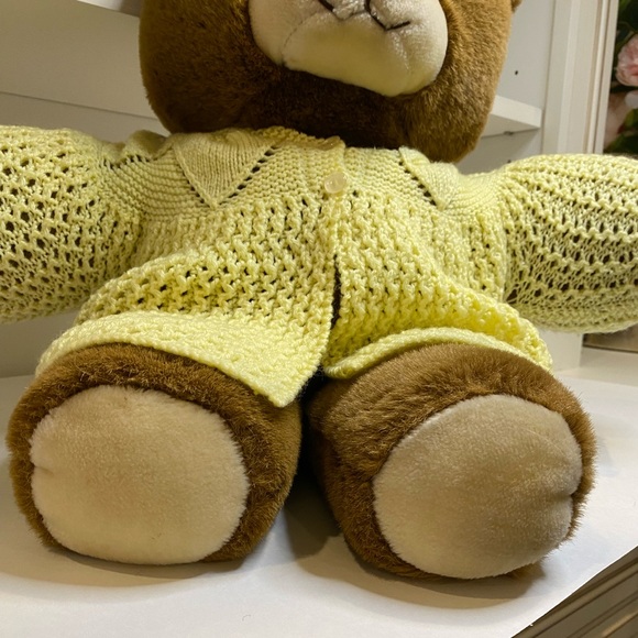 EUC Vtg Gerber Tender Loving Care (TLC) Teddy Bear Toy Plush Stuffed Animal - Picture 4 of 11